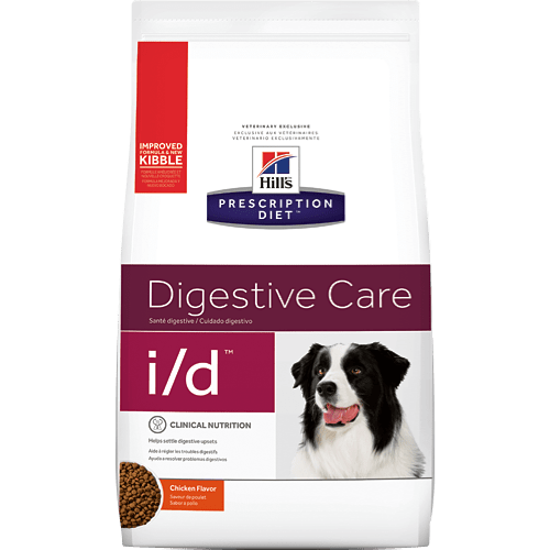 Hill's Prescription Diet i/d Alimento Seco Gastrointestinal para Perro Adulto, 3.9 kg y 8 kg