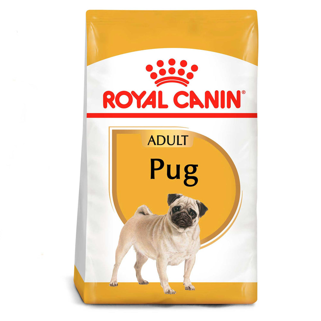 Royal Canin Alimento Seco Pug para Perro Adulto, 1.13 kg y 4.55 kg