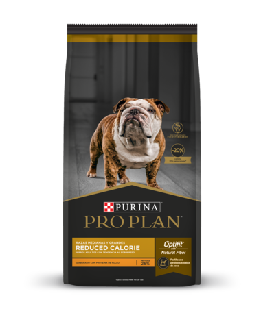 Pro Plan Optifit Reduced Calorie Alimento Seco Light para Perro Adulto Todas las Razas Receta Pollo y Arroz, 3 kg y 13 kg