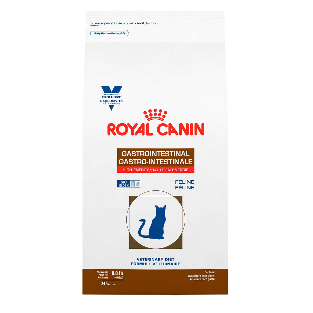 Royal Canin Prescripción Alimento Seco Gastro Intestinal High Energy para Gato Adulto, 4 kg