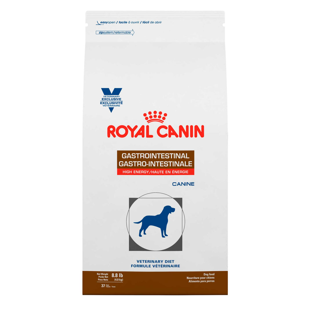 Royal Canin Prescripción Alimento Seco  Gastro Intestinal High Energy para Perro Adulto, 4 kg y 10 kg
