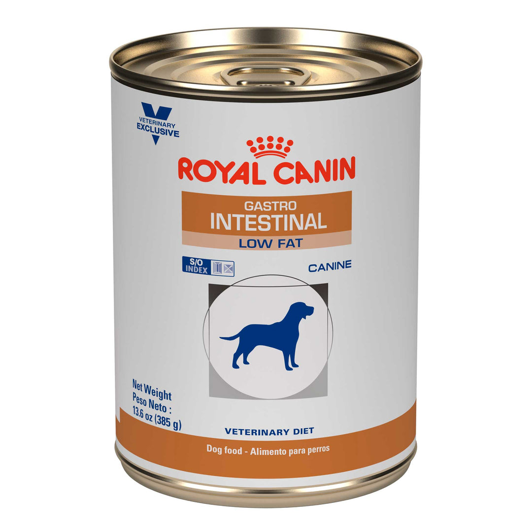 Royal Canin Prescripción Alimento Húmedo Gastro Intestinal Low Fat para Perro, 385 g