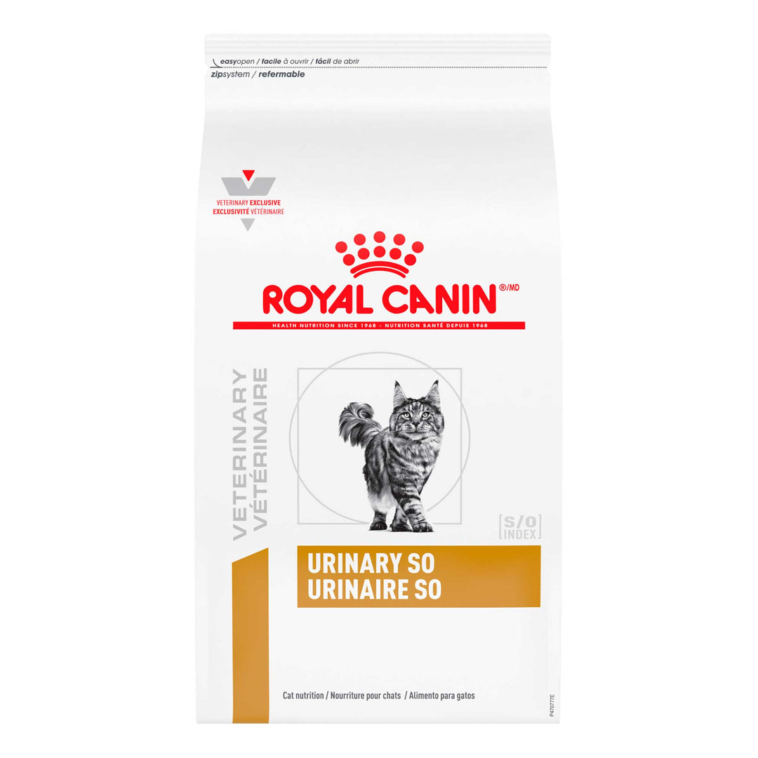 Royal Canin Prescripción Alimento Seco Urinary SO Feline para Gato, 3.5 kg y 8 kg