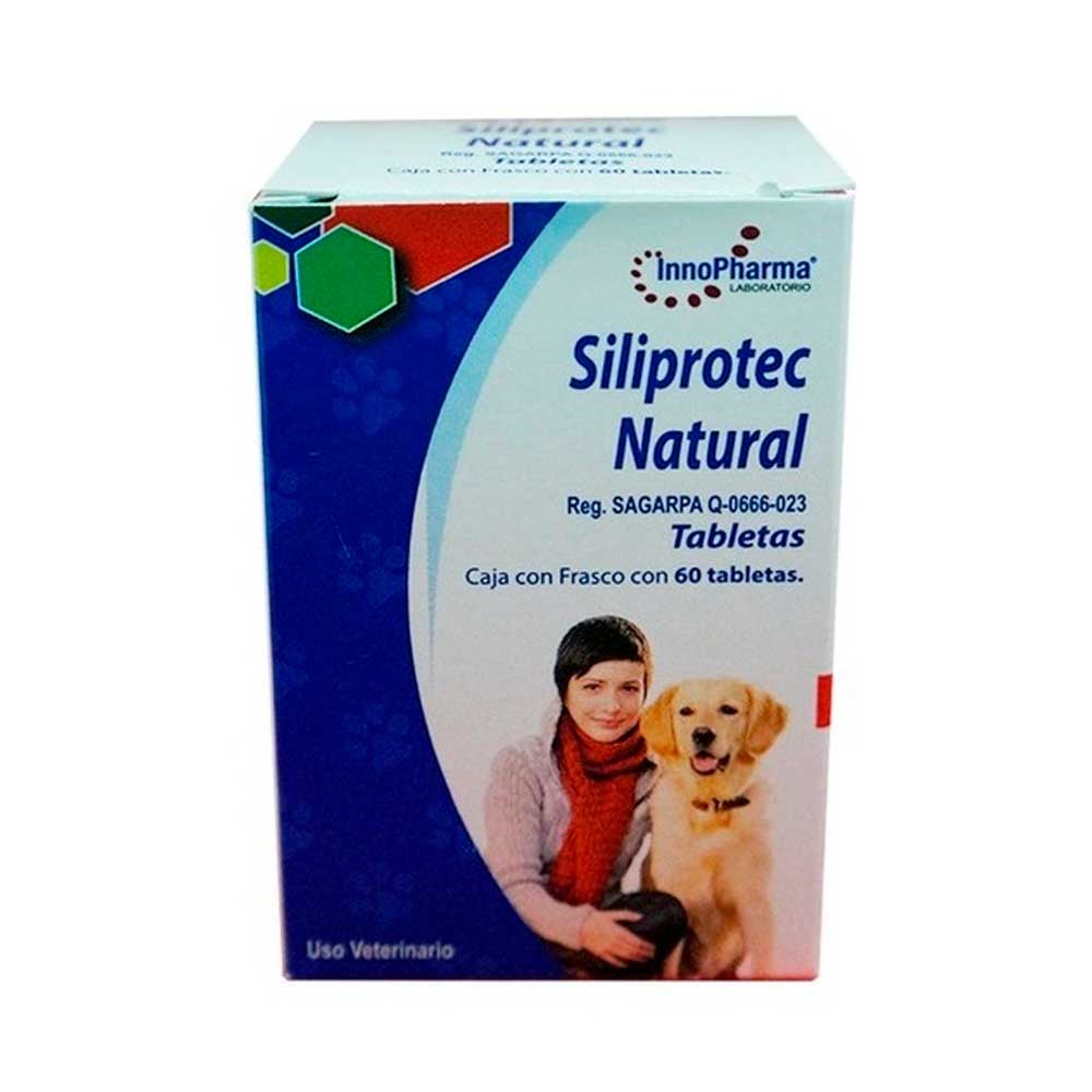 Innopharma Siliprotec Natural para Perro/Gato, 60 tabletas