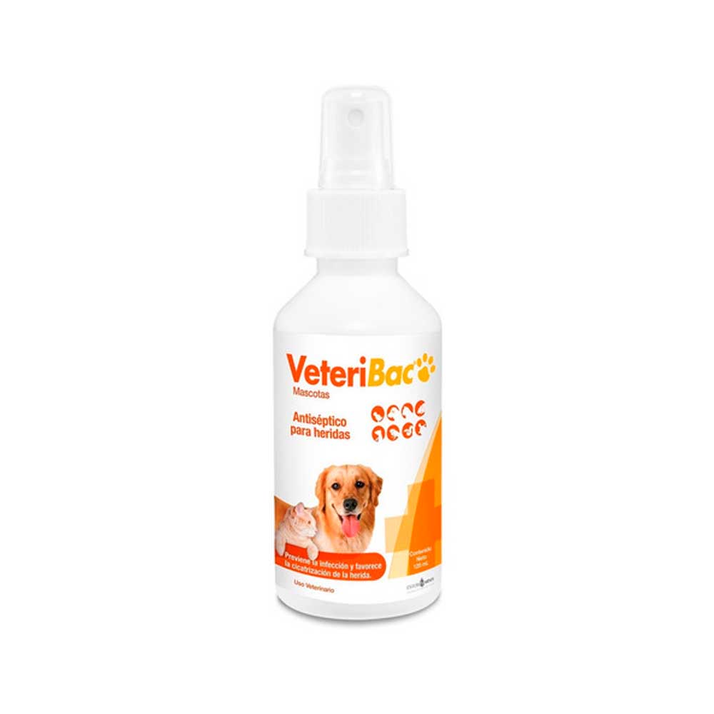 Esteripharma Veteribac Spray Antiséptico para Perro/Gato