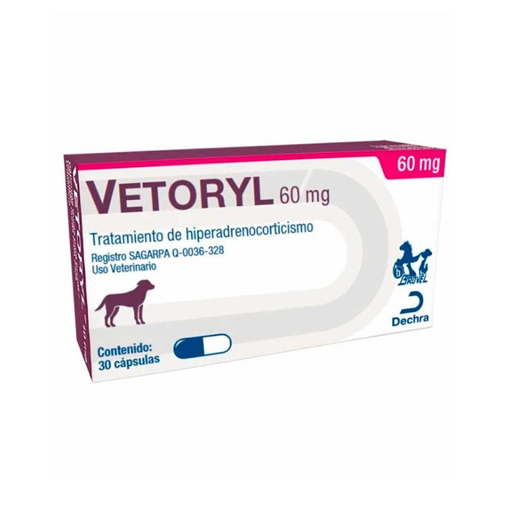 Dechra Vetoryl para Perro, 5 mg, 10 mg, 30 mg, 60 mg y 120 mg
